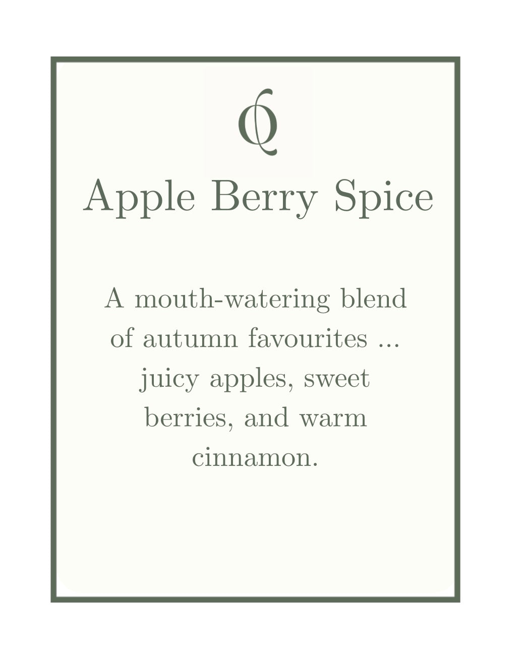 Apple Berry Spice