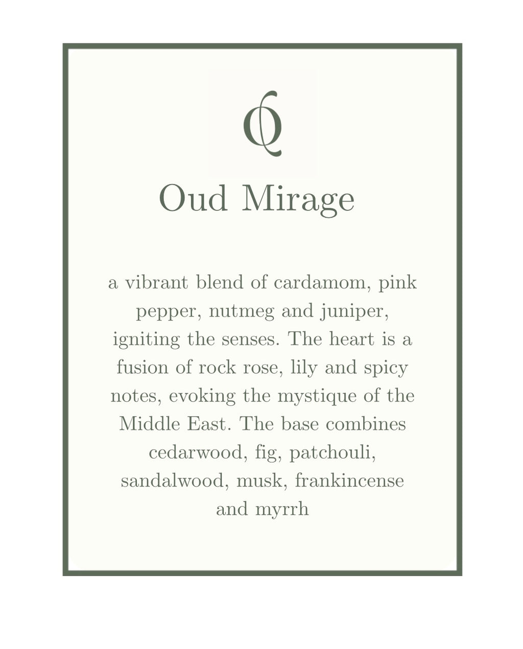 Oud Mirage