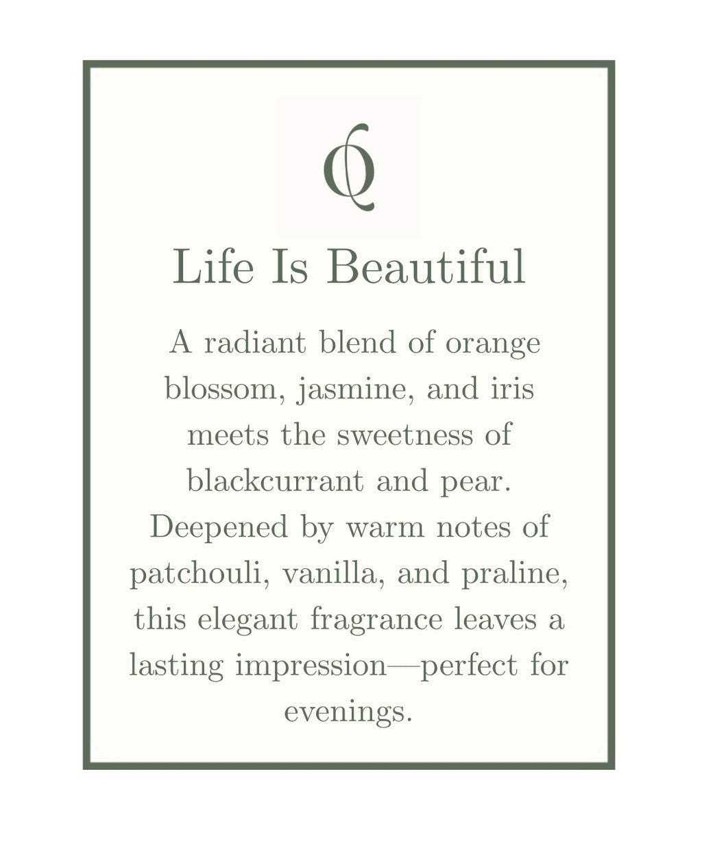 Life is Beautiful 100ml