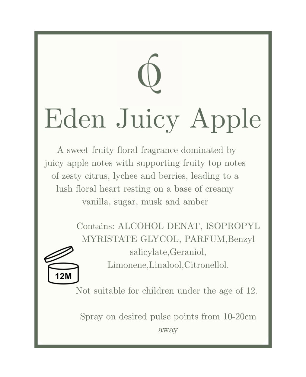 Edens Juicy Apple 30ml