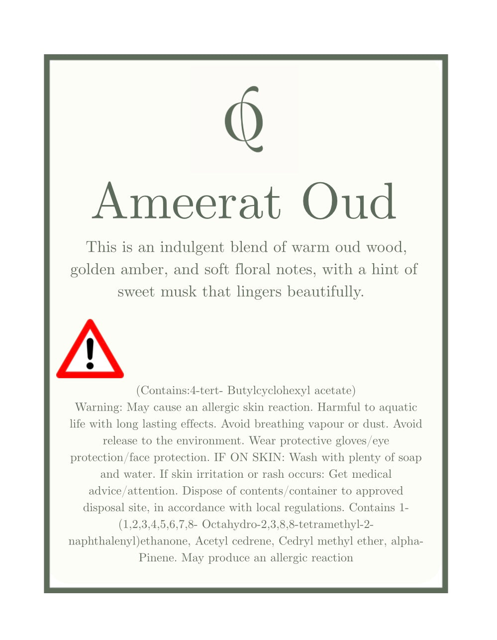 Ameerat Oud