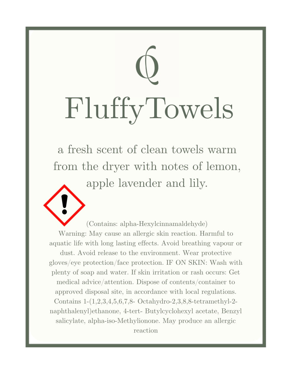 Fluffy Towels