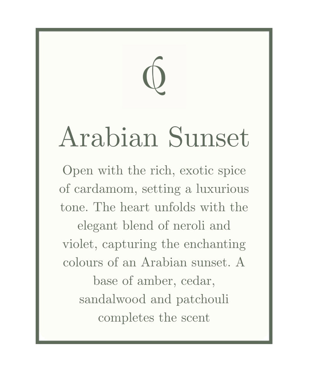 NEW: Arabian Sunset