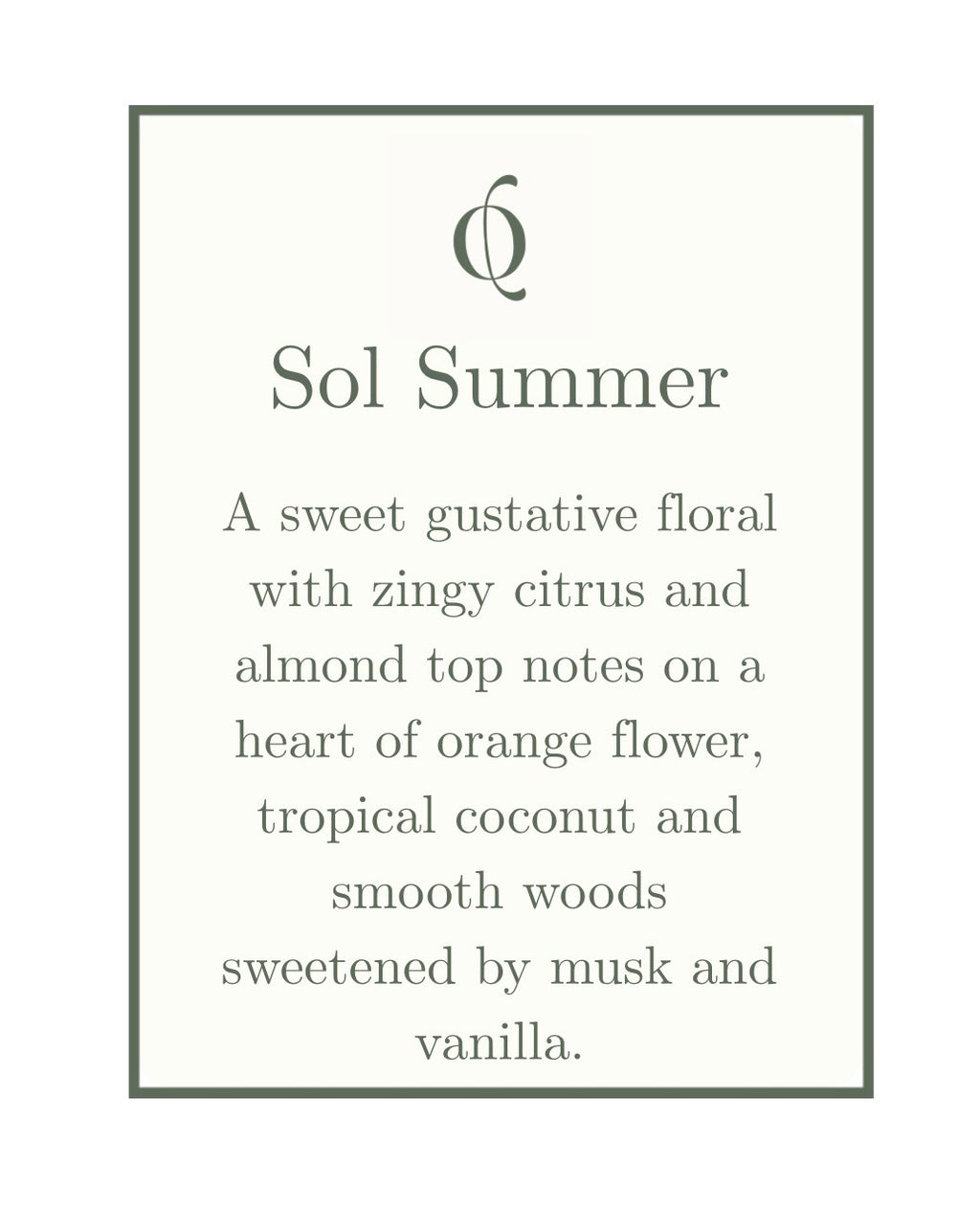 NEW: Sol Summer