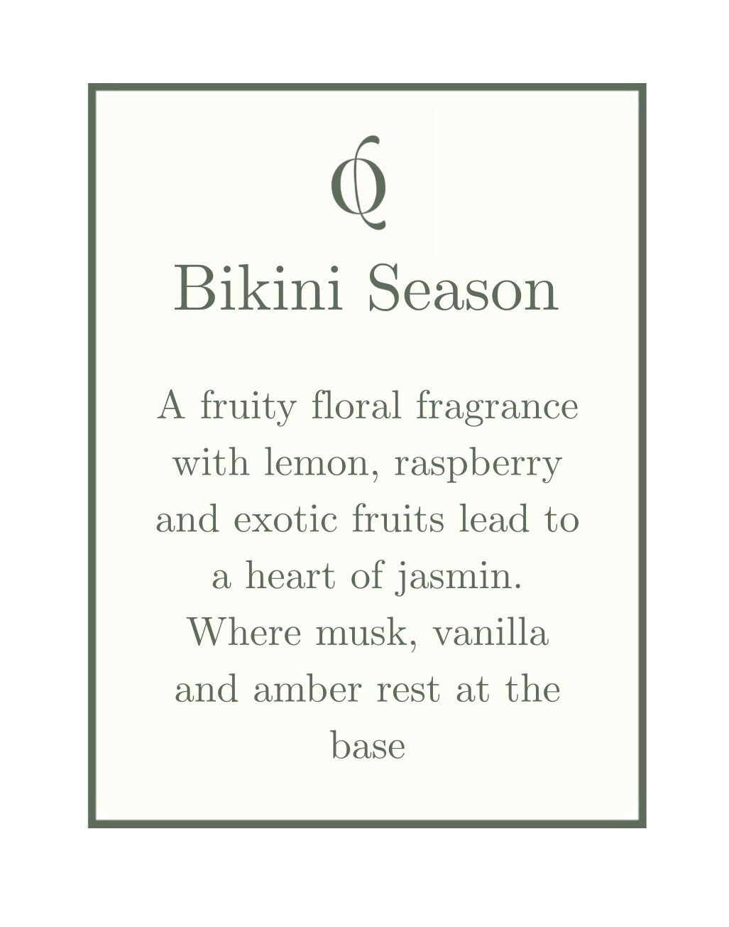 NEW: Bikini Season 100ml Bodymist