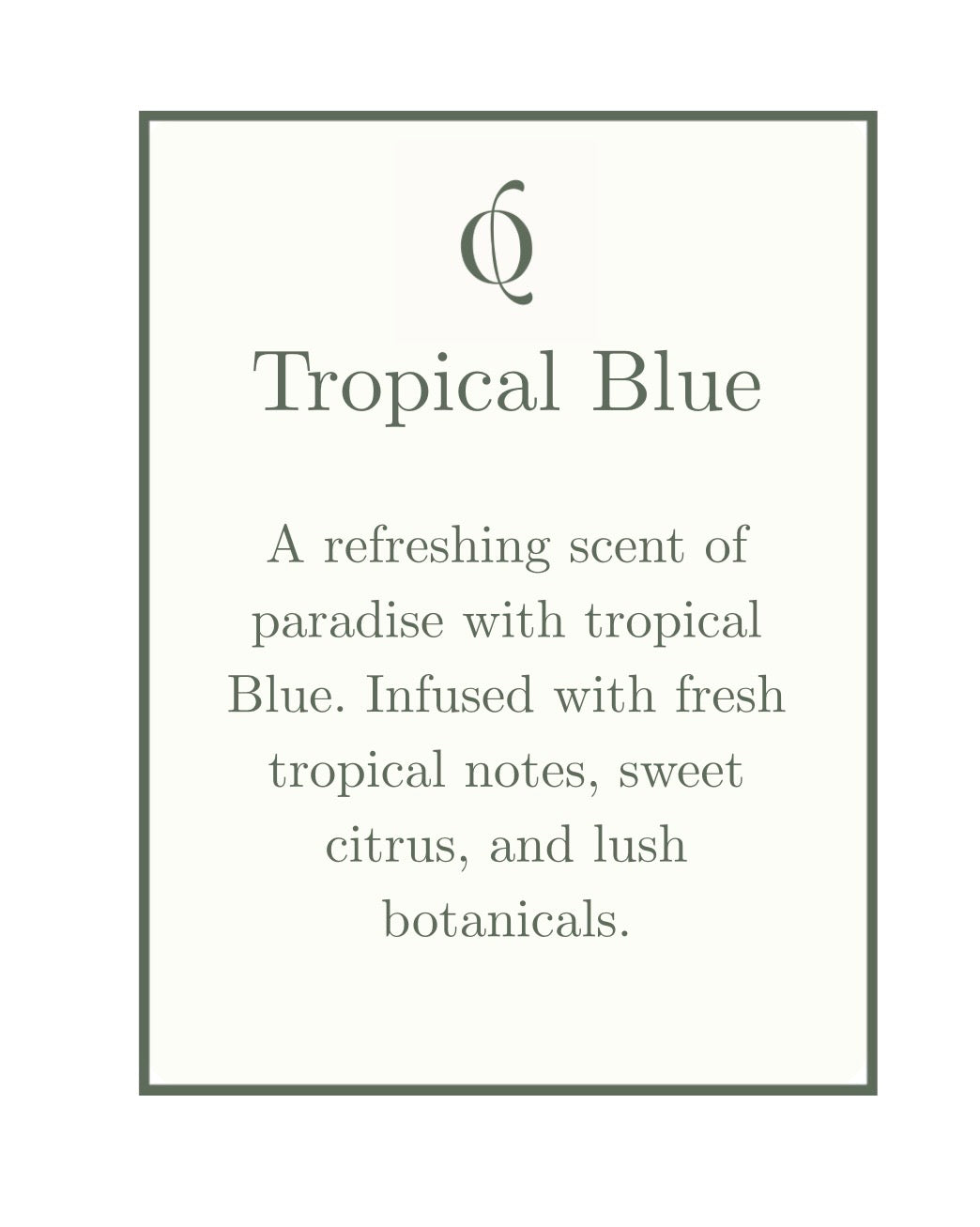 NEW: Tropical Blue 100ml Bodymist