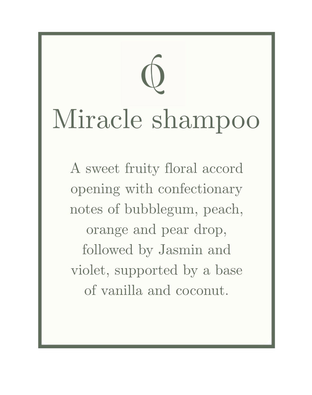 NEW: Miracle Shampoo 100ml Bodymist