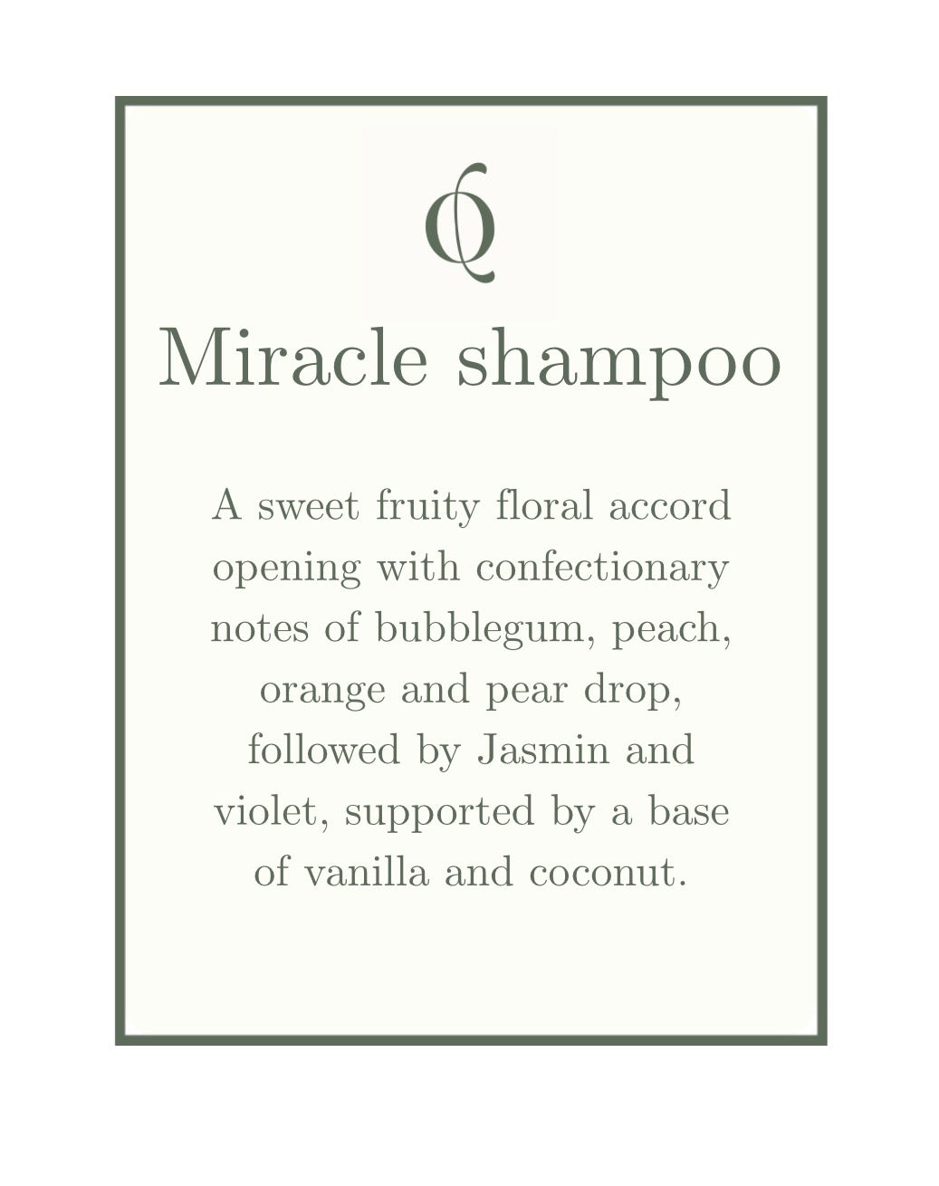 NEW: Miracle Shampoo 100ml Bodymist