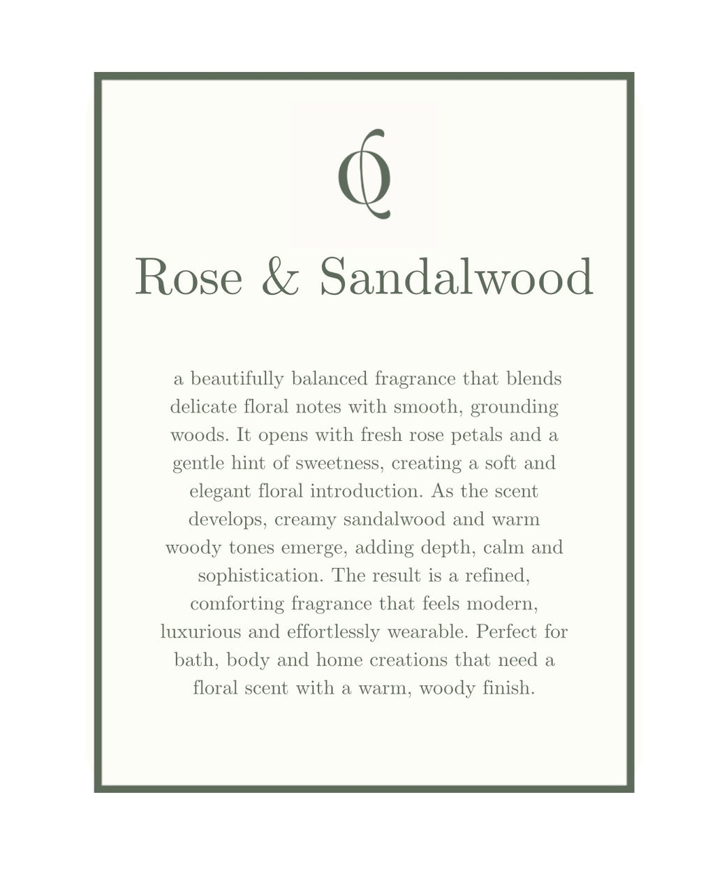 Rose & Sandalwood 100ml