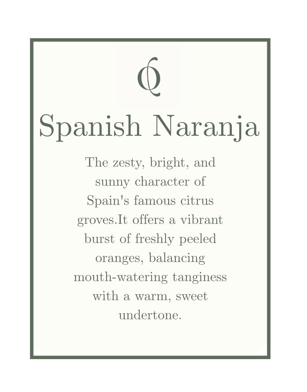 NEW: Spanish Naranja
