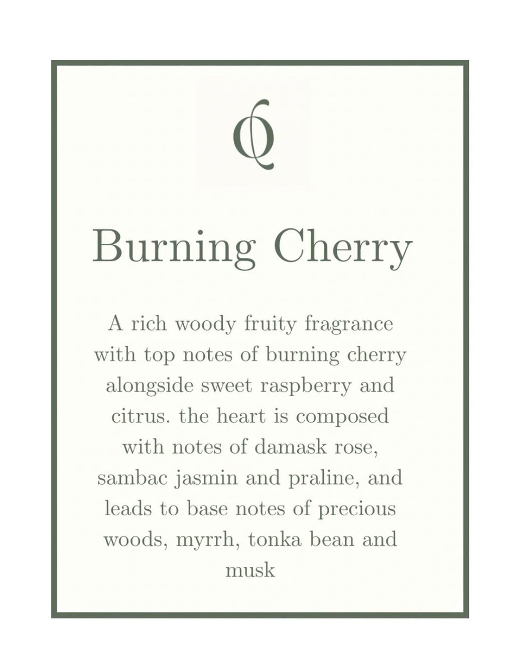 NEW: Burning Cherry