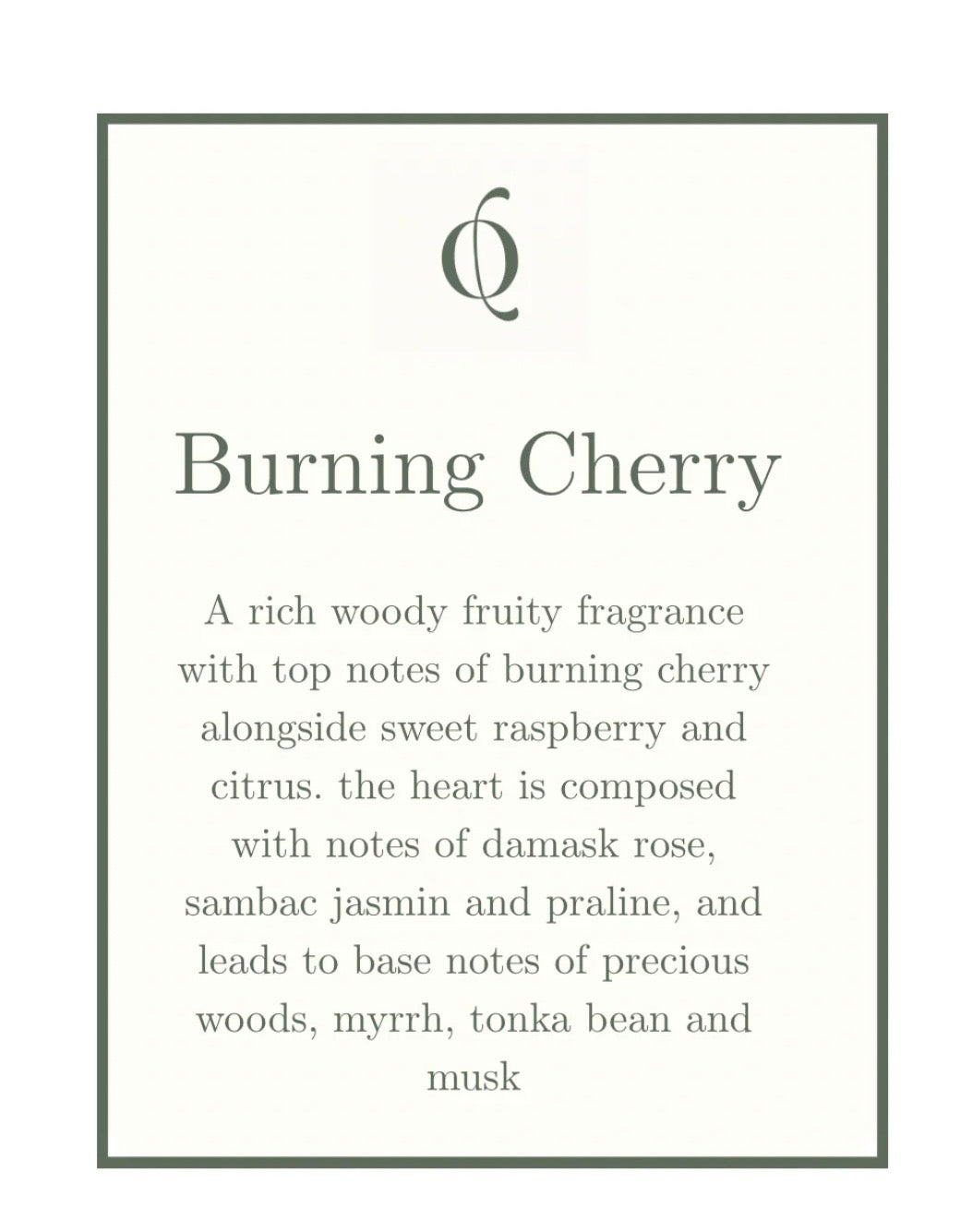 NEW: Burning Cherry