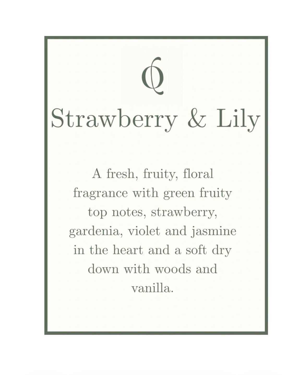 NEW: Strawberry & Lily