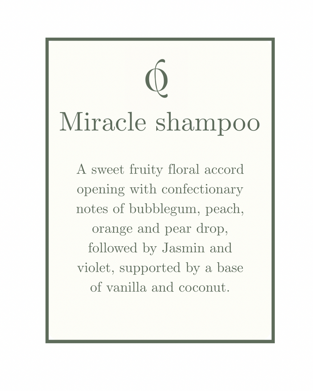 Miracle Shampoo