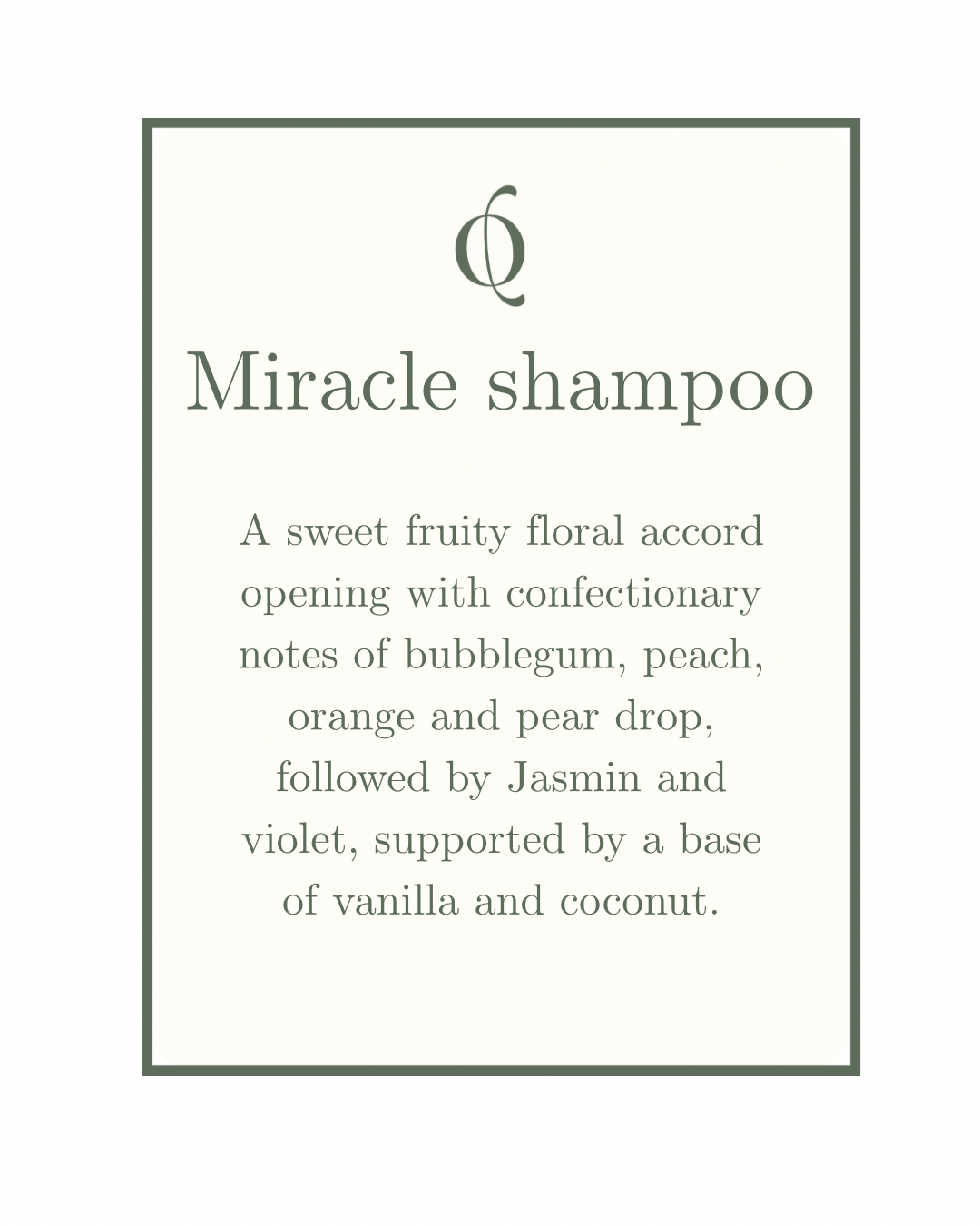 Miracle Shampoo