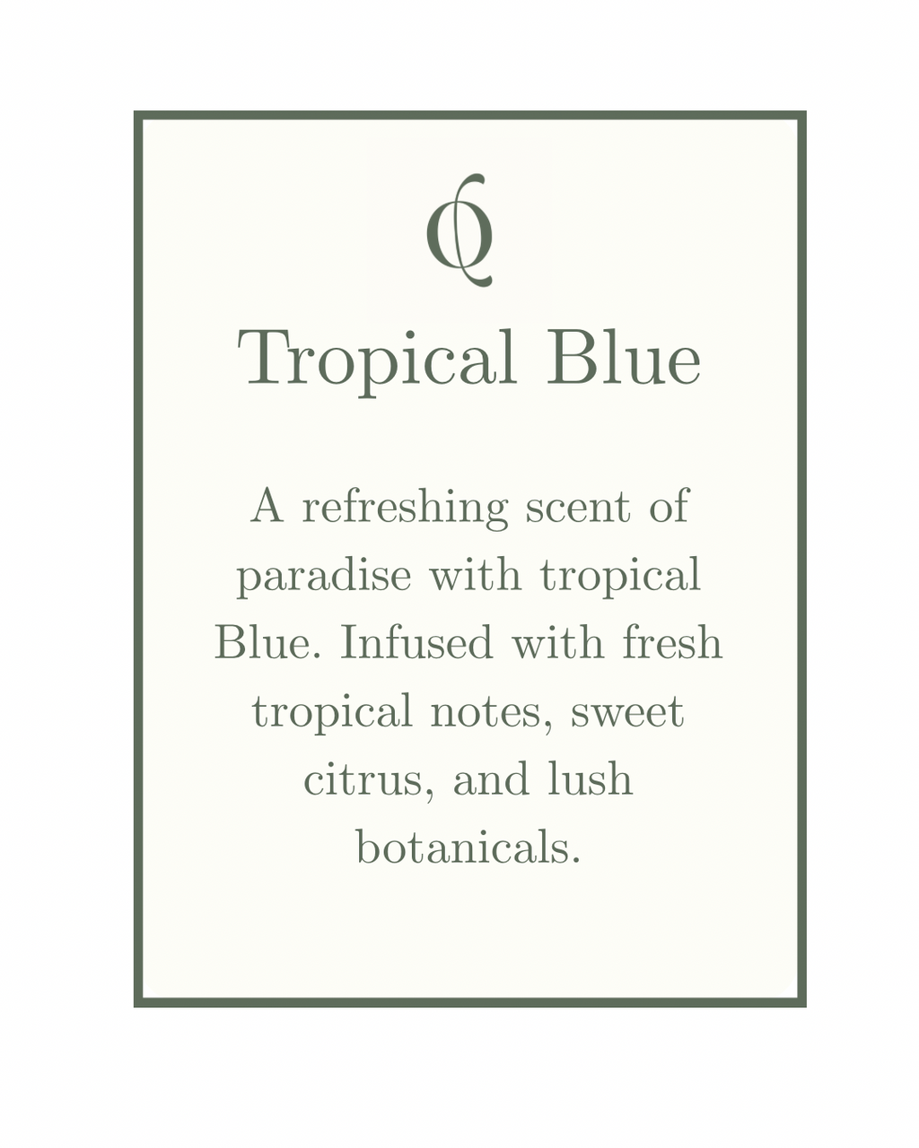 Tropical blue