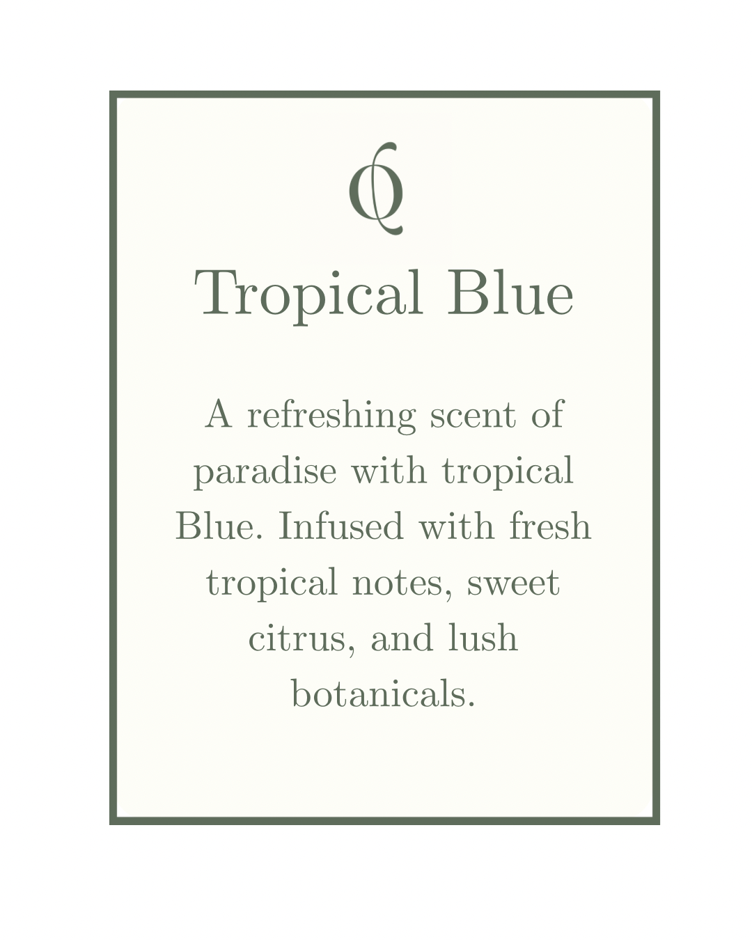 Tropical blue