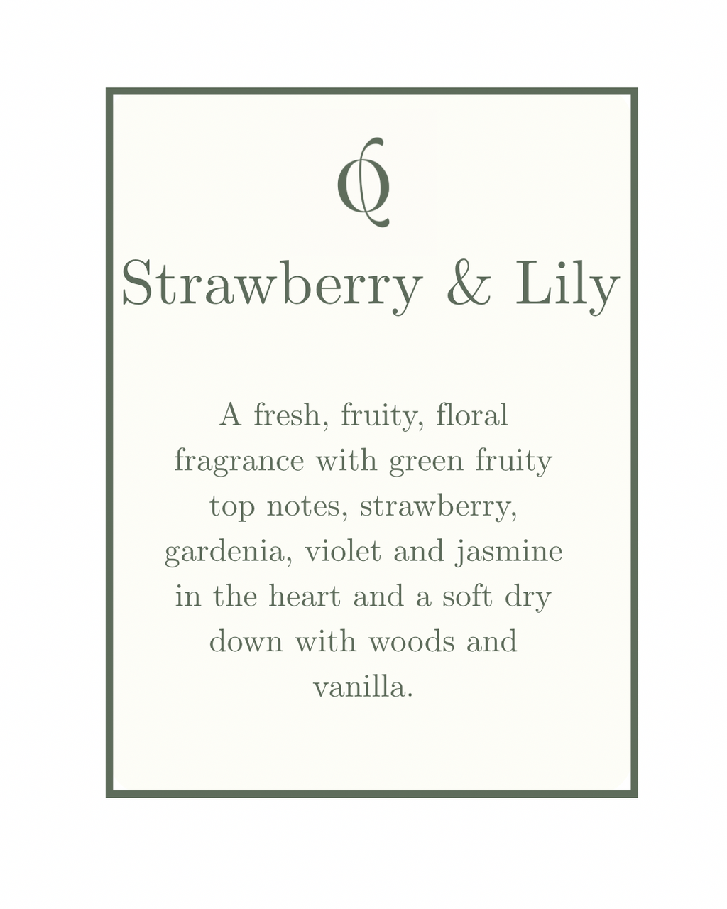 Strawberry & Lily 100ml