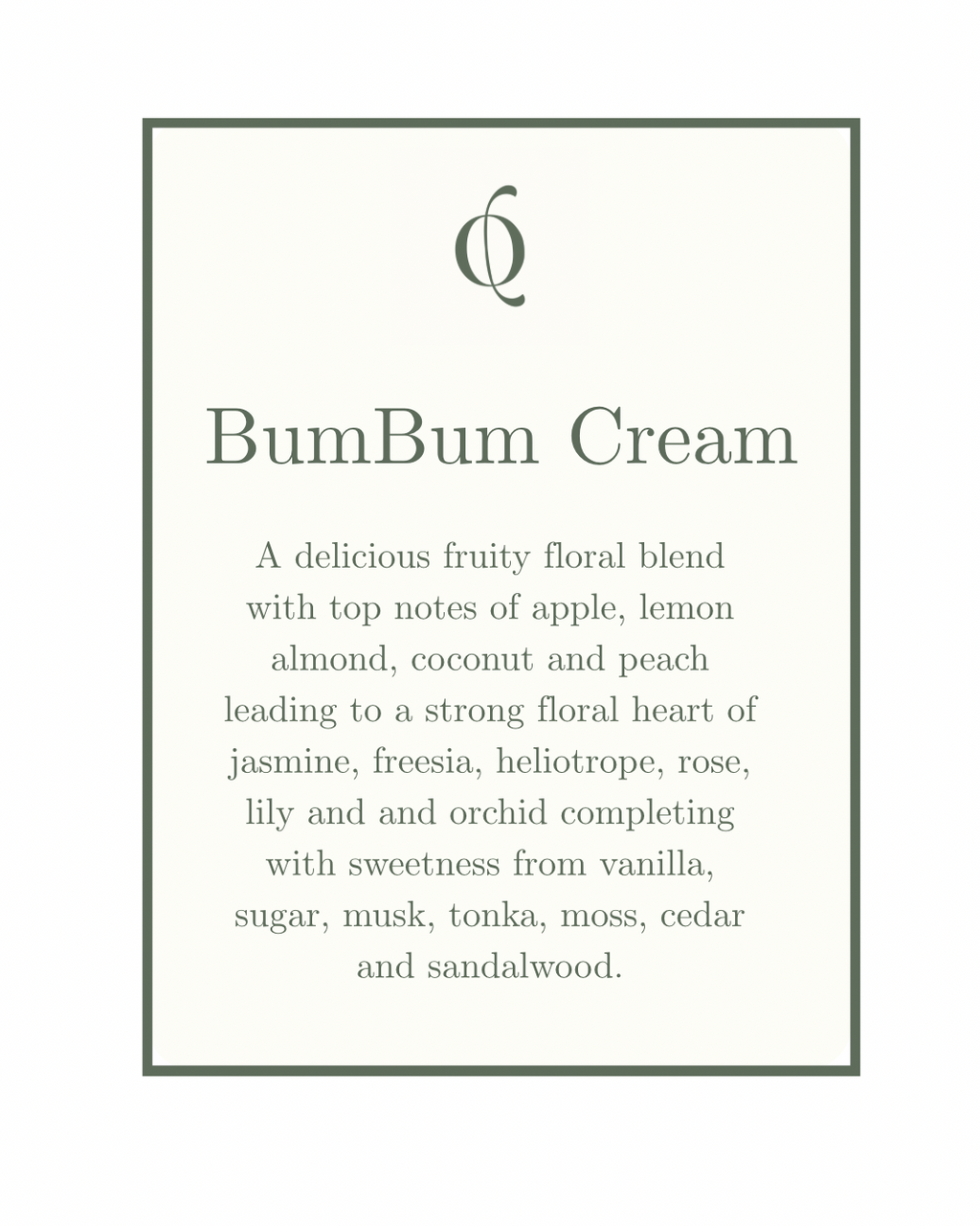Bum Bum Cream