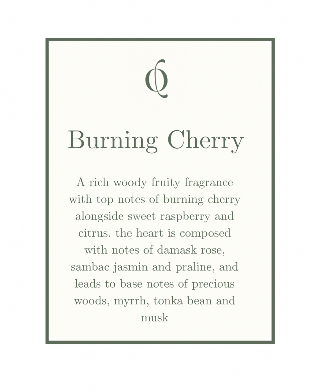 Burning Cherry