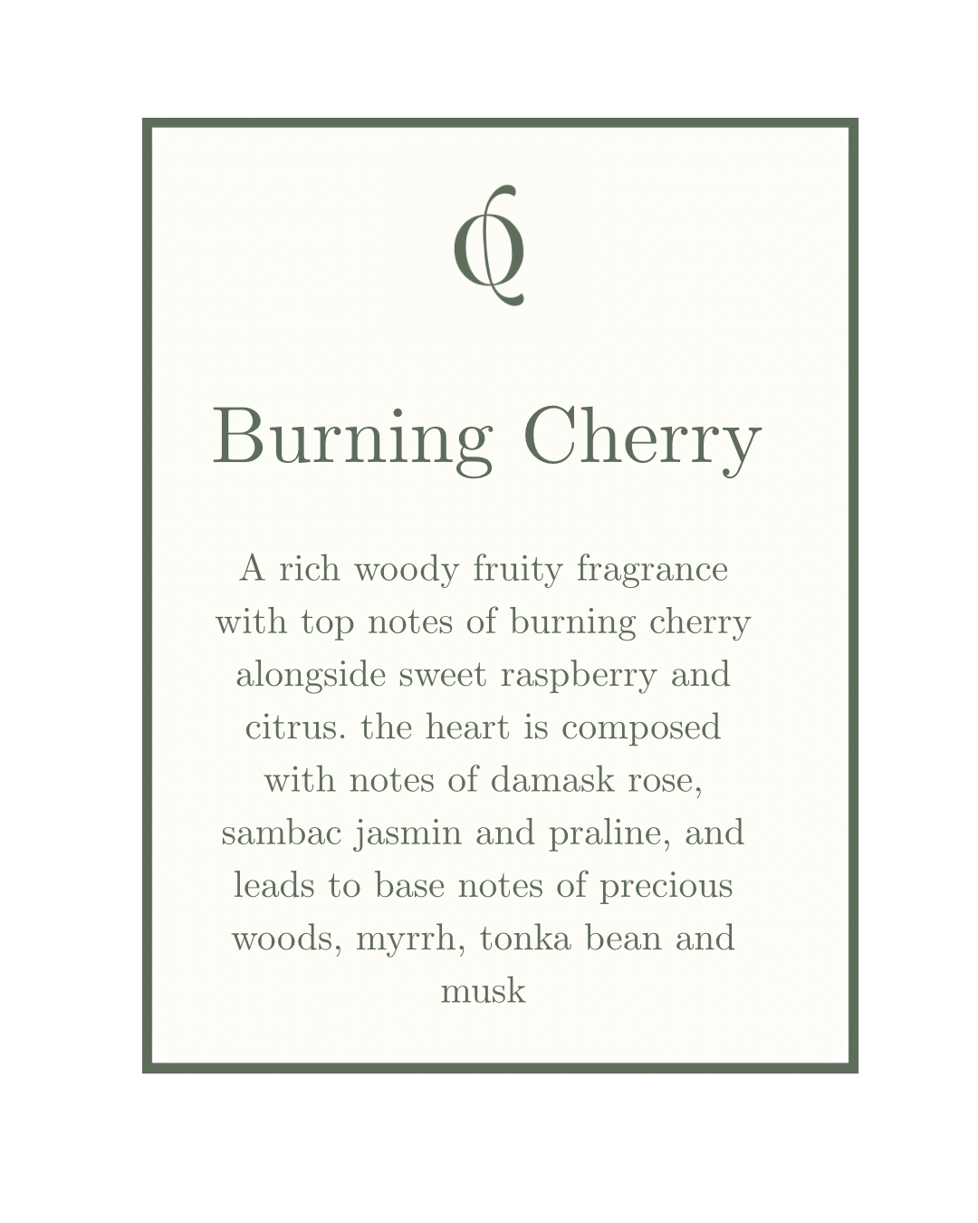 Burning Cherry